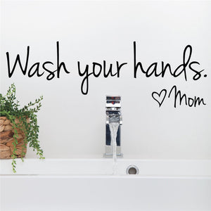 Wash Your Hands Decal