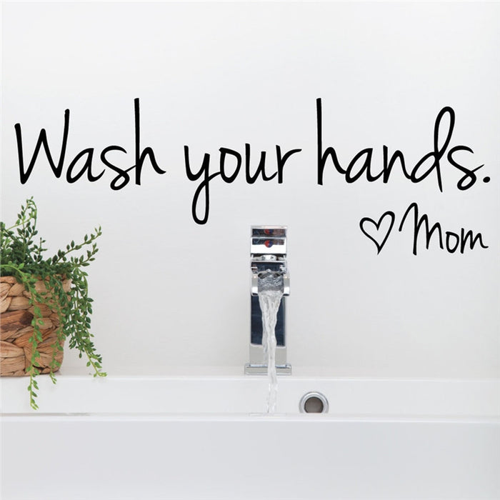 Wash Your Hands Decal