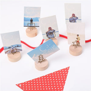 Wood Photo Clip